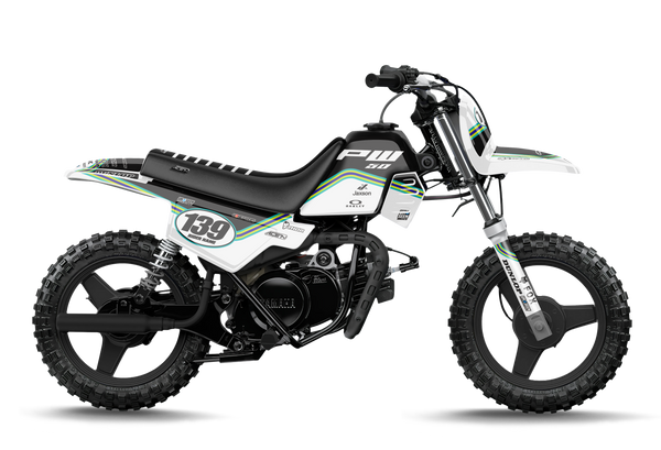 Yamaha Tracks Aqua Graphic Kit - YZ YZF WR TTR PW Models | All Years
