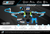 Yamaha Governor Graphics Kit - YZ YZF WR TTR PW Models | All Years