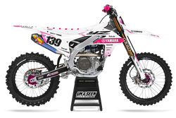 Yamaha Pinkan Graphics Kit - YZ YZF WR TTR PW Models | All Years