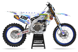 Yamaha Big Lez Graphics Kit - YZ YZF WR TTR PW Models | All Years