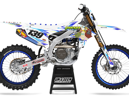 Yamaha Big Lez Graphics Kit - YZ YZF WR TTR PW Models | All Years