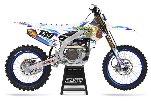 Yamaha Big Lez Graphics Kit - YZ YZF WR TTR PW Models | All Years