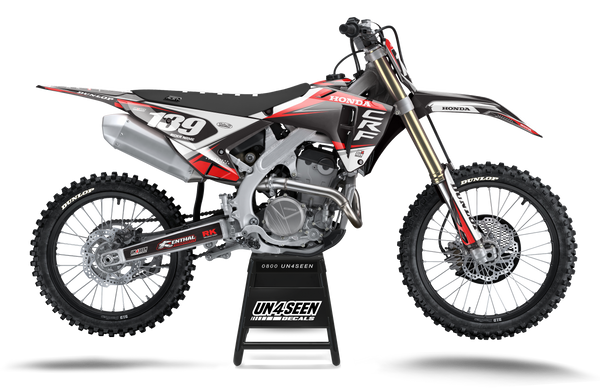 Honda Ri White Graphic Kit - CRF CR XR Models | All Years
