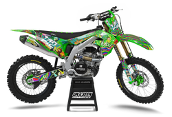 Kawasaki Rick & Morty Graphic Kit - KK KXF KDX KLX Models | All Years