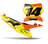 KTM Number Background Decals - Leo