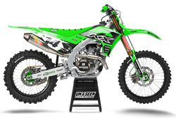 Kawasaki Juneed Graphics Kit - KX KXF KDX KLX Models | All Years