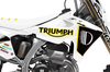 Triumph Racing Graphics Kit - Punch Yellow