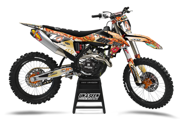 KTM Yum Donuts Graphic Kit - SX SXF XC XCF EXC EXCF Models | All Years