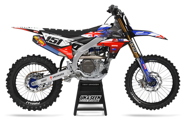 Yamaha Kiwi Graphic Kit - YZ YZF WR TTR PW Models | All Years