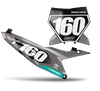 KTM Number Background Decals - Specs