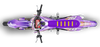 Honda Graphics Kit - Supertech Purple