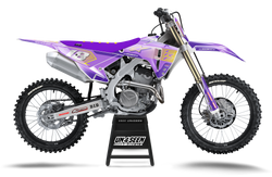 Honda Supertech Purple Graphic Kit - CRF CR XR Models | All Years