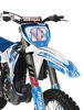 Husqvarna Graphics Kit - Techstar Nomur Blues