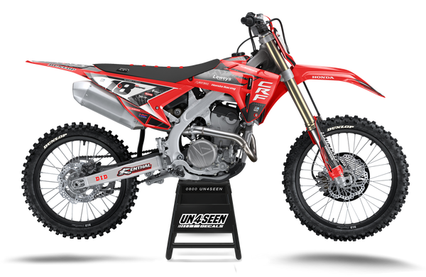Honda Red Wing Graphic Kit - CRF CR XR Models | All Years