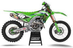 Kawasaki Factory25 Graphic Kit - KK KXF KDX KLX Models | All Years