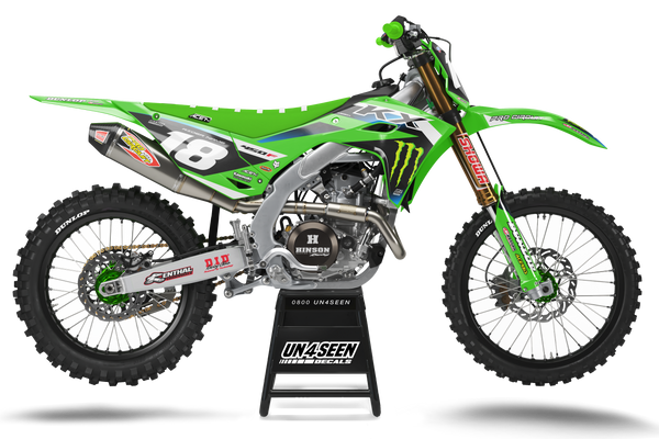 Kawasaki Factory25 Graphic Kit - KK KXF KDX KLX Models | All Years