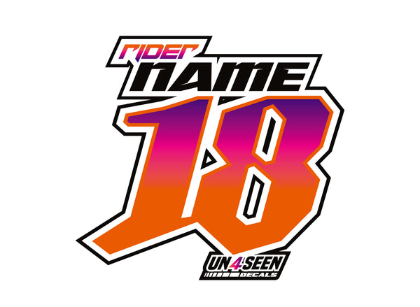 Shirt Print / Rider ID - Blaze