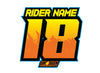 Shirt Print / Rider ID - Lava