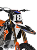 Yamaha Graphics Kit - Fluid Orange