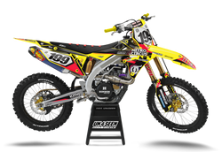 Suzuki Pastrana Replica Graphic Kit - RMZ RM RMX DR DRZ JR Models | All Years