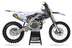 Yamaha Numerous Blue Graphic Kit - YZ YZF WR TTR PW Models | All Years
