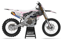 Yamaha Numerous Pink Graphic Kit - YZ YZF WR TTR PW Models | All Years