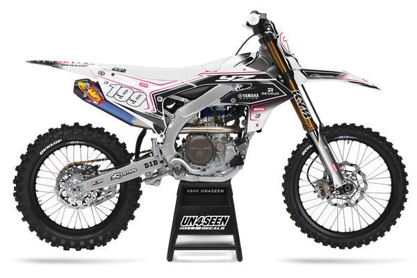 Yamaha Numerous Pink Graphic Kit - YZ YZF WR TTR PW Models | All Years