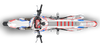 Honda Graphics Kit - Rid White
