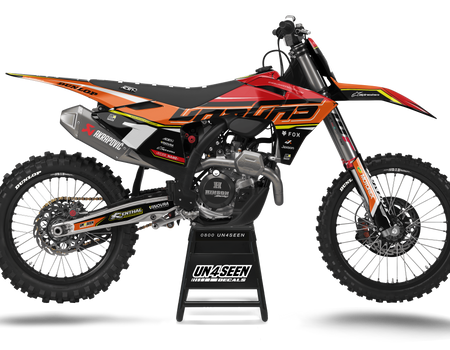 GASGAS Graphics Kit - Trae Orange