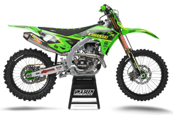 Kawasaki The Badge Graphic Kit - KK KXF KDX KLX Models | All Years