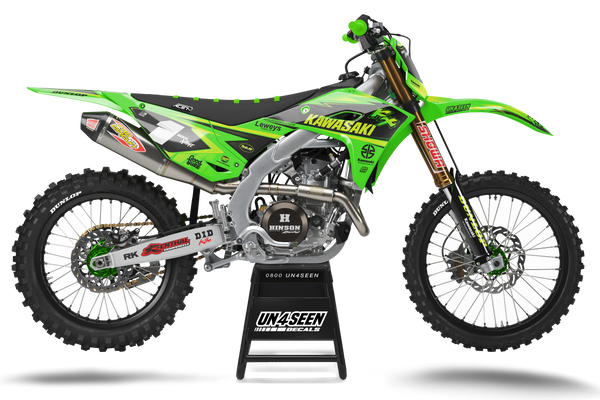 Kawasaki The Badge Graphic Kit - KK KXF KDX KLX Models | All Years