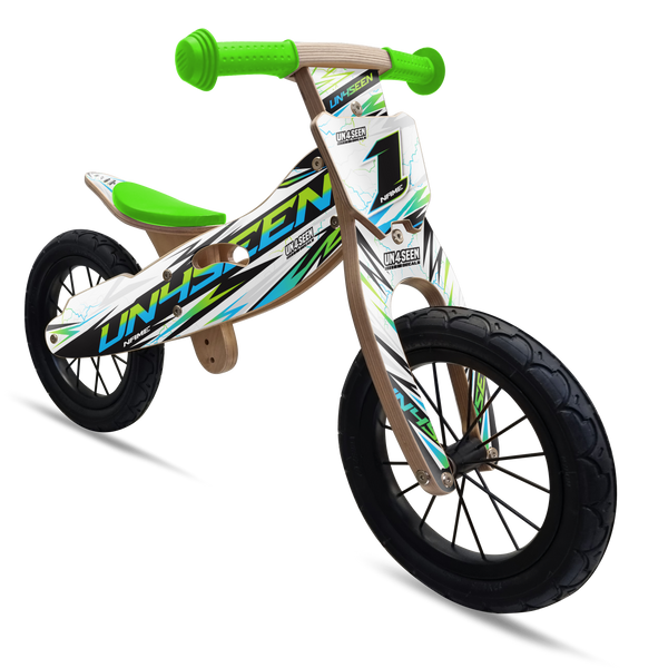 Un4seen Balance Bike - Shockguns Green