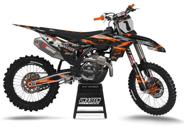 KTM Splait Graphic Kit - SX SXF XC XCF EXC EXCF Models | All Years