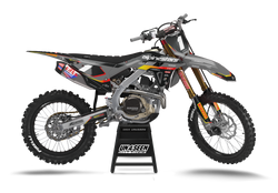 Honda Alpinestars Grey Graphic Kit - CRF CR XR Models | All Years