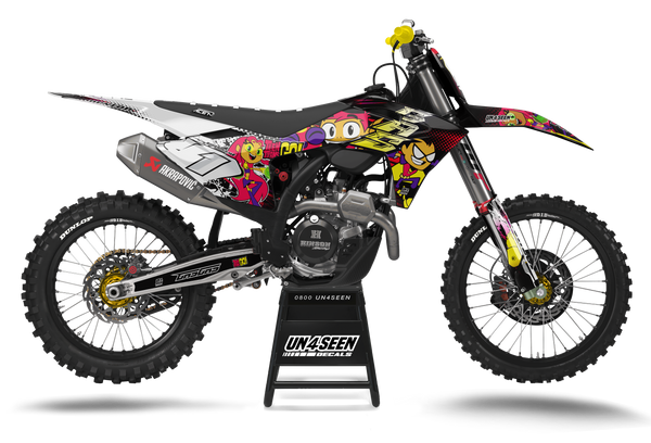 Gasgas Teen Titans Graphic Kit - MC EC ES EX Models | All Years