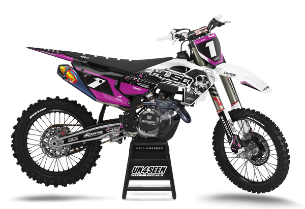 Husqvarna Skulls & Petals Graphic Kit - TC FC TE TX FE FS FX Models | All Years