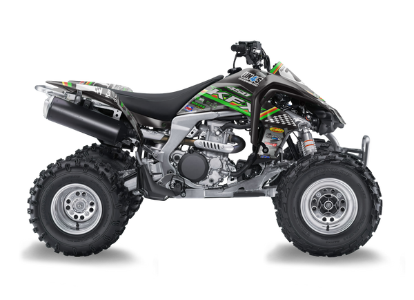 Kawasaki kfx450r ATV Graphics - Camo