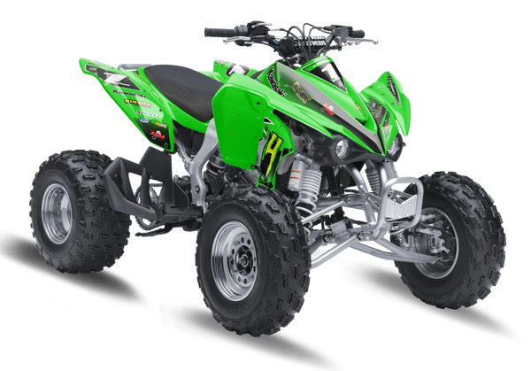 Kawasaki kfx450r ATV Graphics - Monster