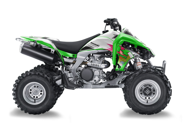 Kawasaki kfx450r ATV Graphics - Retro