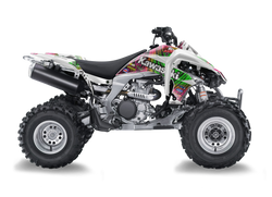 Kawasaki kfx450r ATV Graphics - The Flow