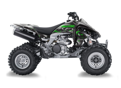 Kawasaki kfx450r ATV Graphics - Splat