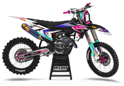 KTM Zee Pink Graphic Kit - SX SXF XC XCF EXC EXCF Models | All Years