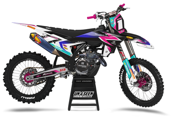 KTM Zee Pink Graphic Kit - SX SXF XC XCF EXC EXCF Models | All Years