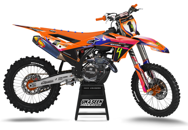 KTM M10 Graphic Kit - SX SXF XC XCF EXC EXCF Models | All Years