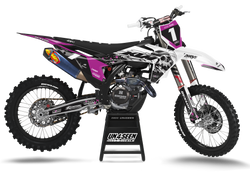 KTM Skulls & Petals Graphic Kit - SX SXF XC XCF EXC EXCF Models | All Years