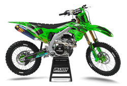 Kawasaki Bakd Green Graphic Kit - KK KXF KDX KLX Models | All Years