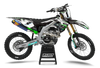 Kawasaki Graphics Kit - Bakd White