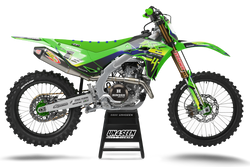 Kawasaki M10 Graphic Kit - KK KXF KDX KLX Models | All Years