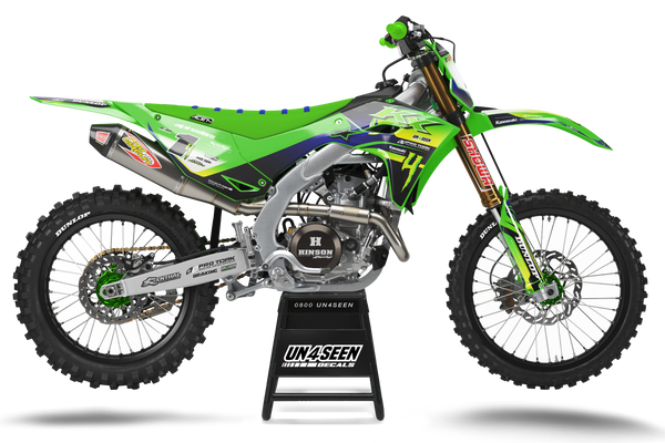 Kawasaki M10 Graphic Kit - KK KXF KDX KLX Models | All Years