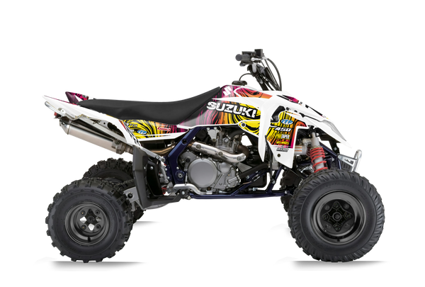 Suzuki LTR450 ATV Graphics Kit - The Flow
